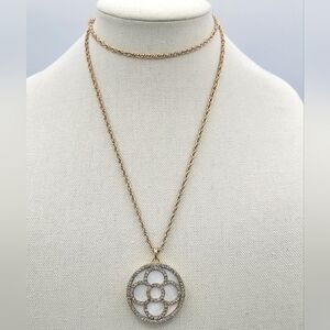 Quatrefoil Pendant Necklace #2280